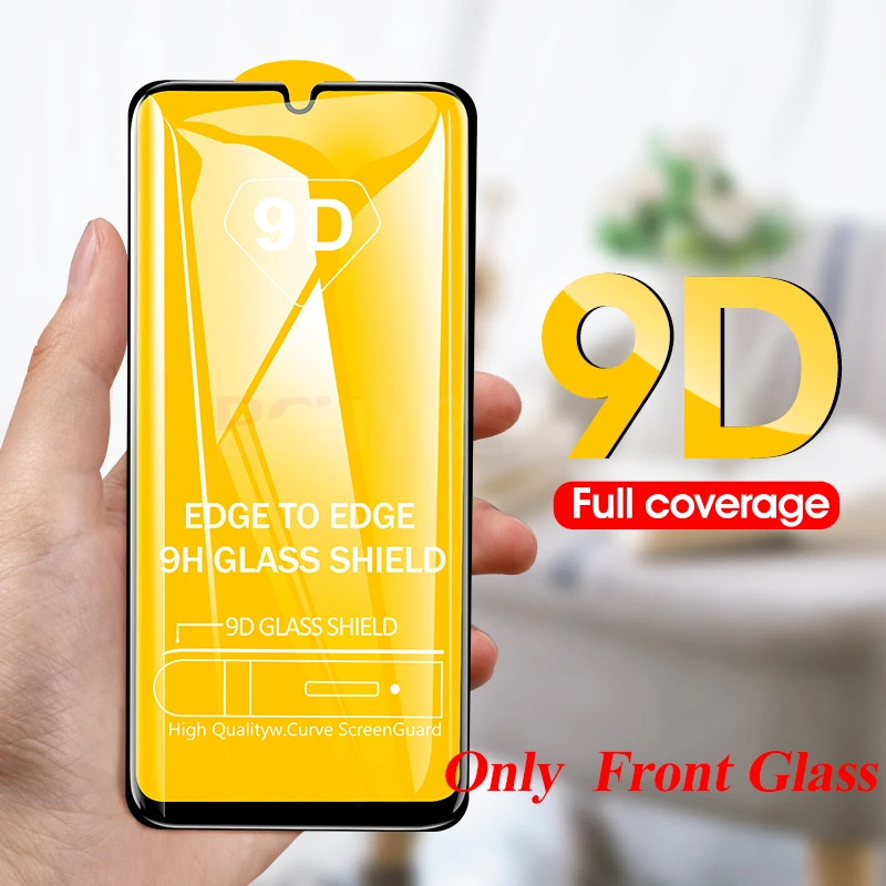 2-в-1 на Samsung Galaxy A50 объектив камеры пленочная& 9D Защитная пленка для экрана из закаленного стекла для Galaxy A50 A505F