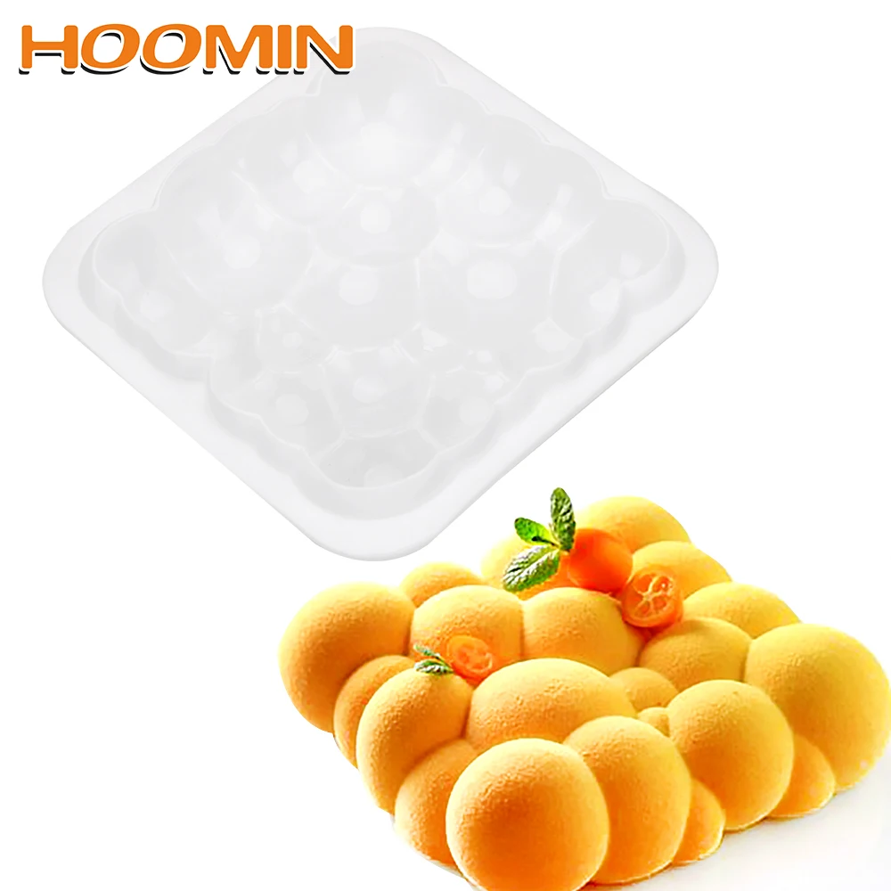 

HOOMIN Irregular Cloud Design Cake Fondant Jelly Biscuit Mold Bakeware Handmade Mold DIY Silicone Cake Mold Baking Tools