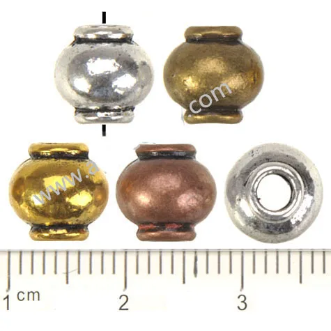 beads for beading bracelets 8mm antique silver metal ball smooth diy handcrafts classic all-match jewelery accessories 40pcs