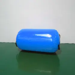 Голубой цвет надувной Йога надувной валик мини размер 100*60 см роликовый тренажер различных цветов воздушный баррель шовный материал с