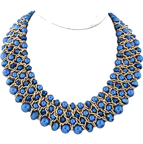 

Top Popular Vintage Multicolor Pearl Pendant Necklace Collier Collar Statement Necklaces & Pendants Jewelry Fashion Bijoux