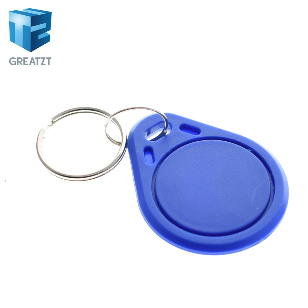 

GREATZT 10pcs 13.56MHz RFID Key Tags Keyfobs Token NFC TAG Keychain For watch breadboard channels bag Regulator