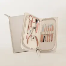 XYj 10 в 1, набор для маникюра и педикюра, набор инструментов для маникюра, набор инструментов для маникюра, набор для маникюра из нержавеющей стали, пинцет для кутикулы