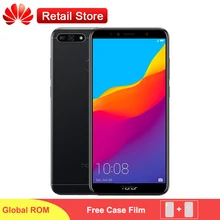 Küresel Rom Huawei Onur 7A Smartphone Octa Çekirdek 5.7 ''1440*720 Snapdragon 430 Çift SIM Cep Telefonu Android 8.0 13.0MP 3000 ...