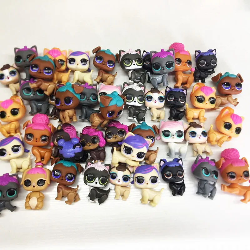 

Cute original lol pet toys kids diy Doll Randomly Send