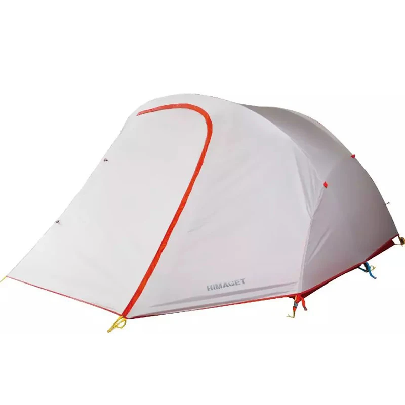 

Ultralight Tent 2 Person Waterproof 20D Nylon Double Layer Aluminum Alloy Tourist Tents Outdoor Camping Hiking Travel Beach