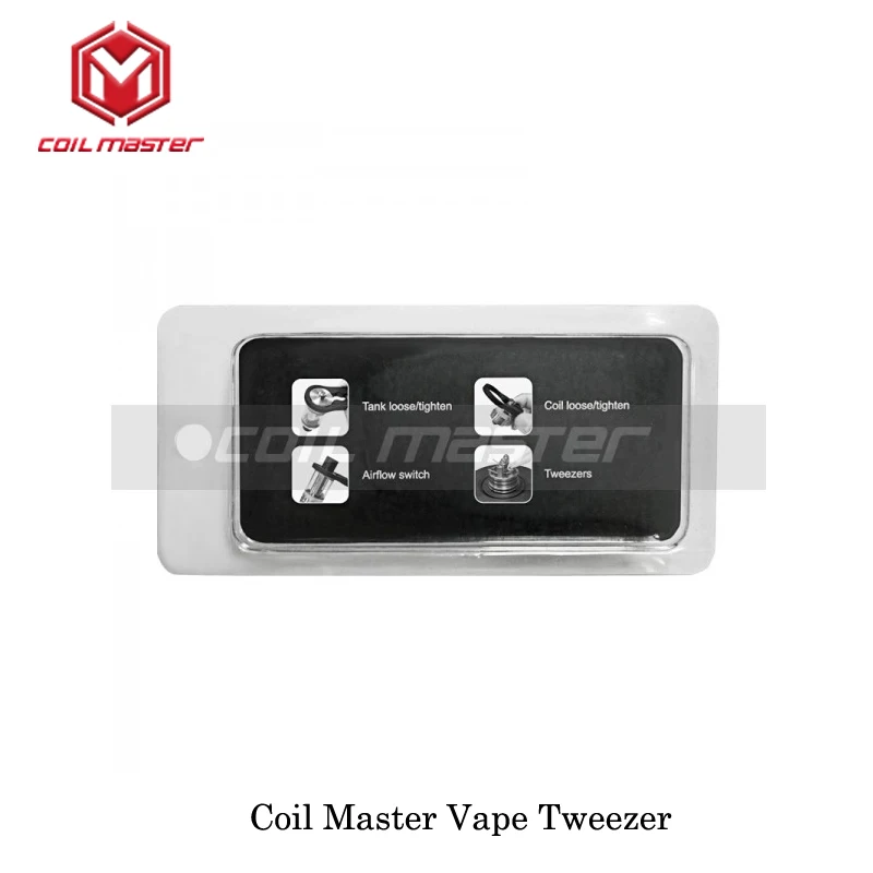 100% оригинал Coil Master CoilMaster Vape Пинцет для электронных сигарет RDTA RDA RTA база