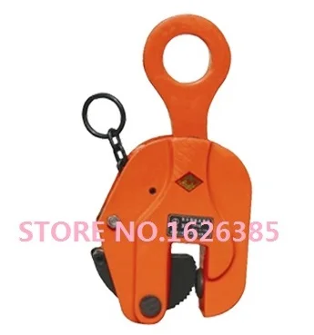 US Stock DONNGYZ Industrial Lifting Clamp 3 Tons 0-35mm 6600Lbs Industrial Vertical Plate Lifting Clamp Stable 180℃ Rotation Open 0 to 3 for Heavy Lifting of Steel Plates and Steel Structures