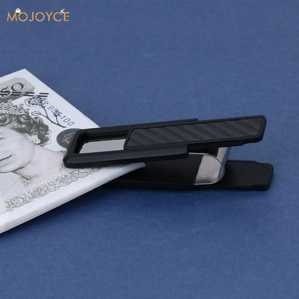 Stainless Steel Alloy Mens Money Clip Wallet Women Slim Metal Money Holder Couple Safe ID Card Clip Clamp money clips wallet id credit card holder