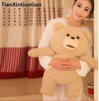 

stuffed toy lovely ted bear large 55cm plush toy hug bear soft doll throw pillow Christmas gift h2048
