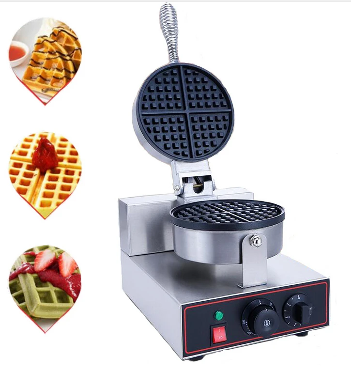 Commercial Waffle Maker Waffle Oven Electric Pancake Breakfast Scone Snack