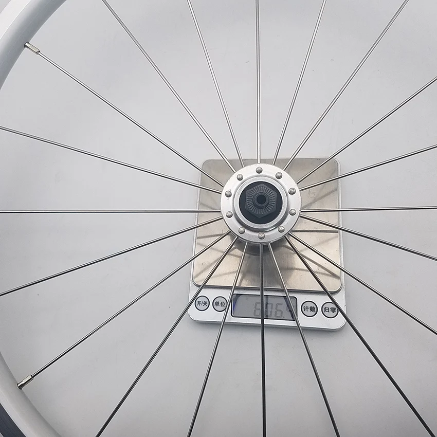 Discount 20 inch bike wheel set 406 bicycle wheel for dahon steel balll hub Stainless steel spokes 74mm 130mm for folding bike 3
