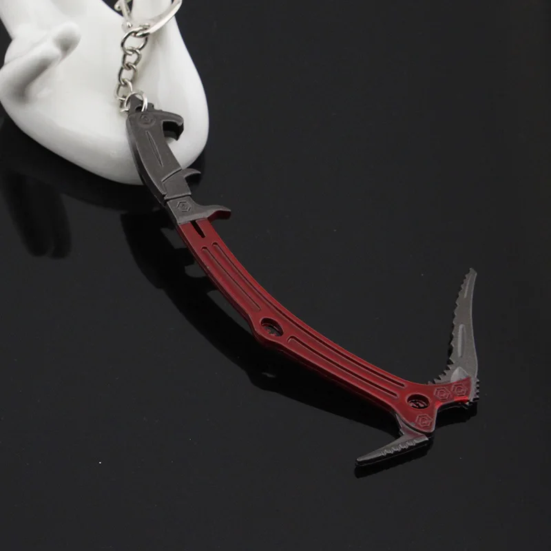 Горячая игра Tomb Raider брелок Лара Крофт топор для скалолазания металлический кулон ключ цепь сумка Подвеска брелки ювелирные изделия подарок для