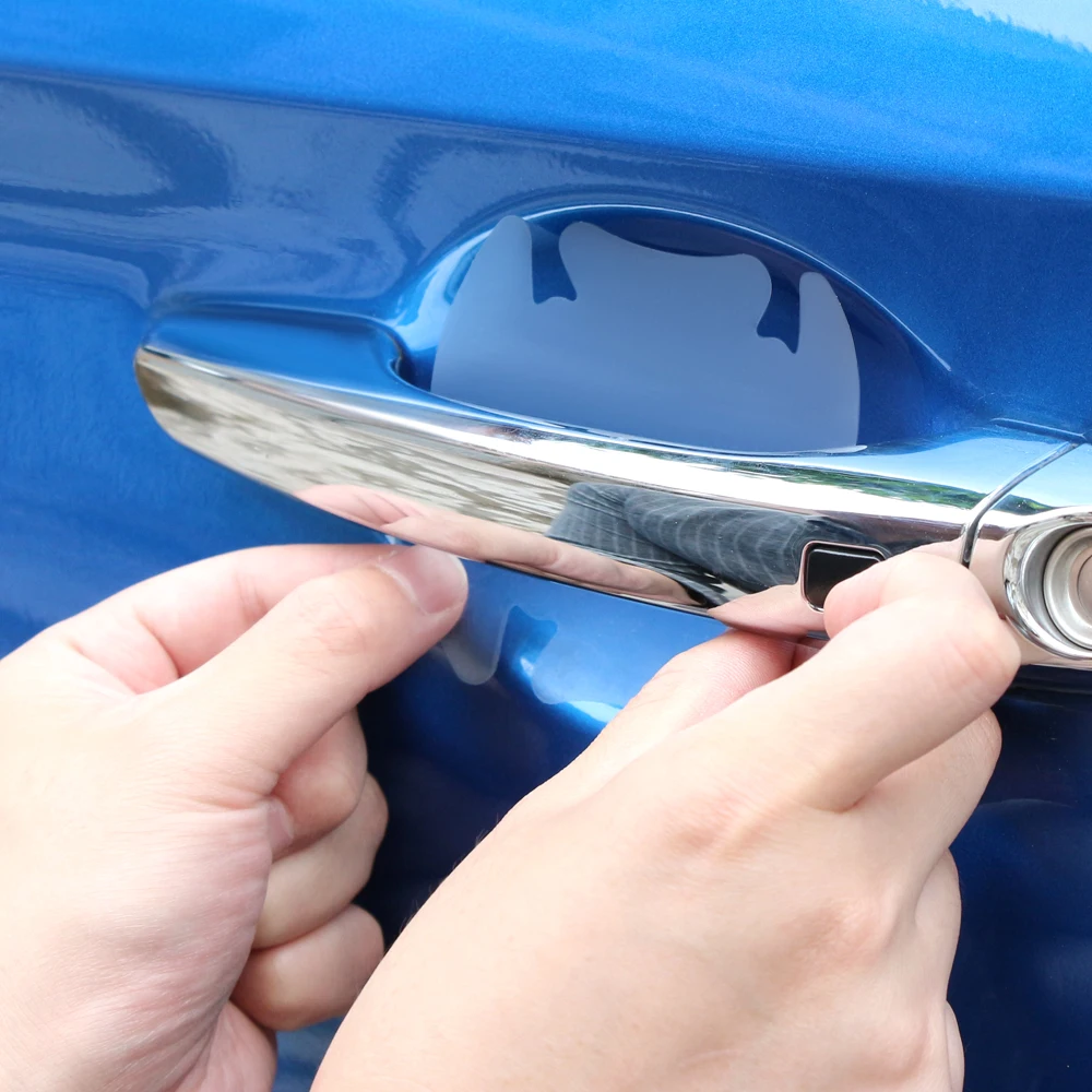 

Car Door Handle Scratches Protector Films for Toyota corolla avensis Honda civic accord Ford focus 2 3 fiesta Accessories