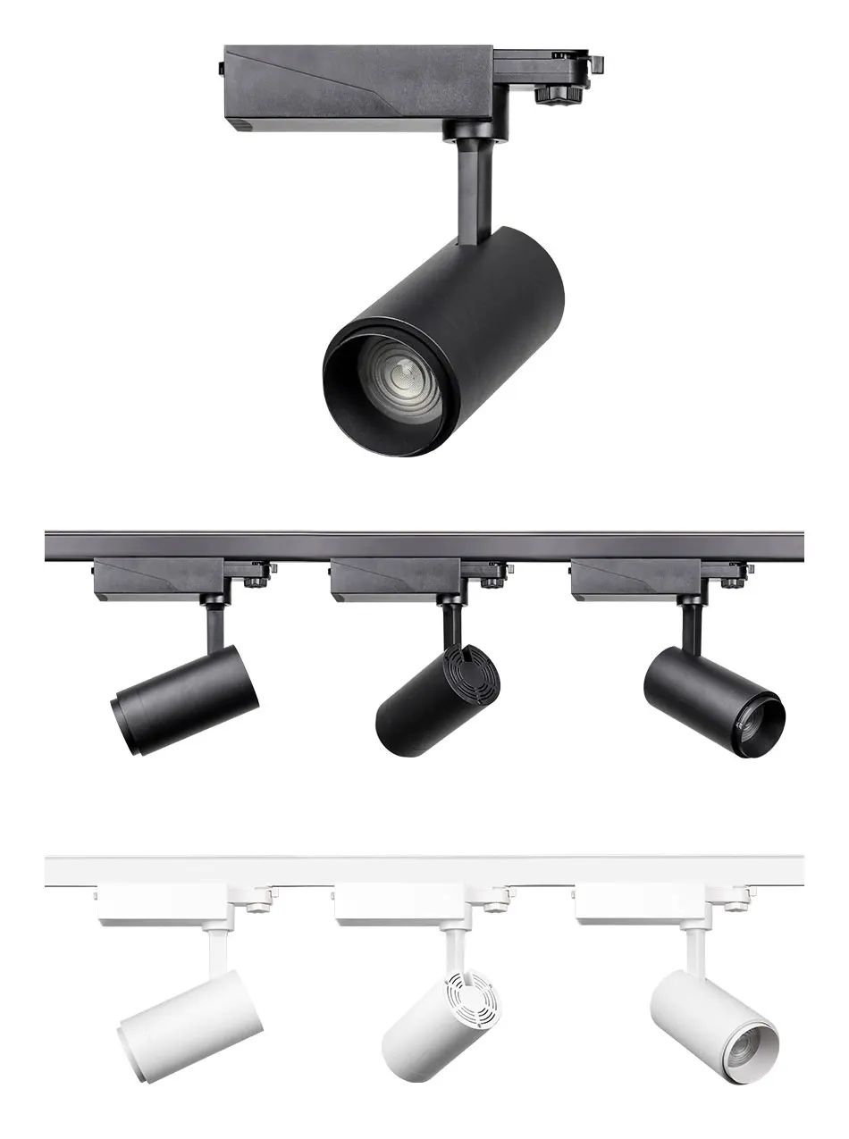 20W Zoomable Track Light 2.4G RF Wireless Control Track Rail Spotlight Lighting System Brightness CCT Dimmable Color Changeable (17)