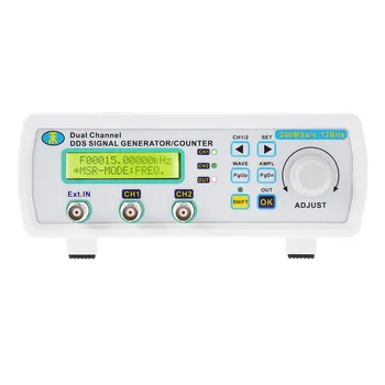 

Digital Dual-channel DDS Function Signal Generator Arbitrary Waveform Frequency Meter 0-80KHz Power Signal Bandwidth 20MHz