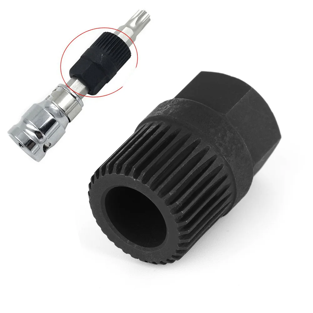 

Spline Alternator Clutch Free Wheel Pulley Removal Tool Kit For AUDI FORD Spline Pulley Remove Car Accessories High Quality
