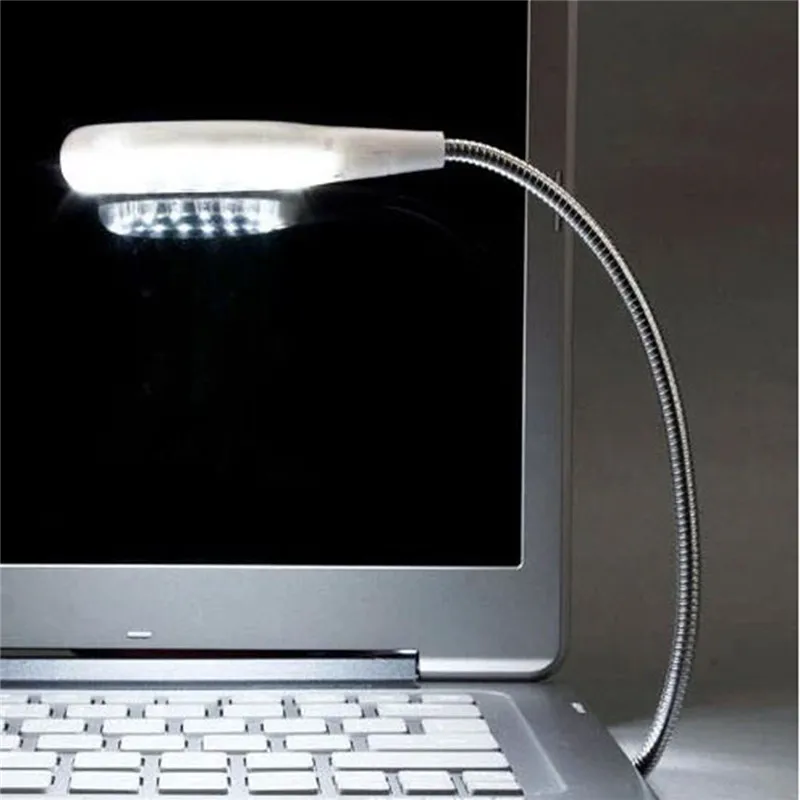 FUNN-портативный ультра яркий гибкий светильник USB лампа для чтения увеличительное стекло с переключателем 18 Led USB гаджеты Plug And Play для P