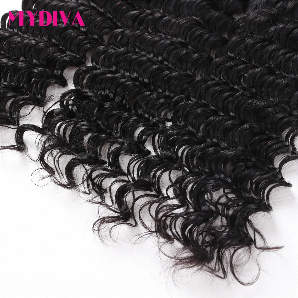 Deep Wave Brazilian Hair Weave Bundles Natural Color 100% Human Hair Bundles Non Remy Hair Weave Extension 8\ Deep Wave Brazilian Hair Weave Bundles Natural Color 100% Human Hair Bundles Non Remy Hair Weave Extension 8\
