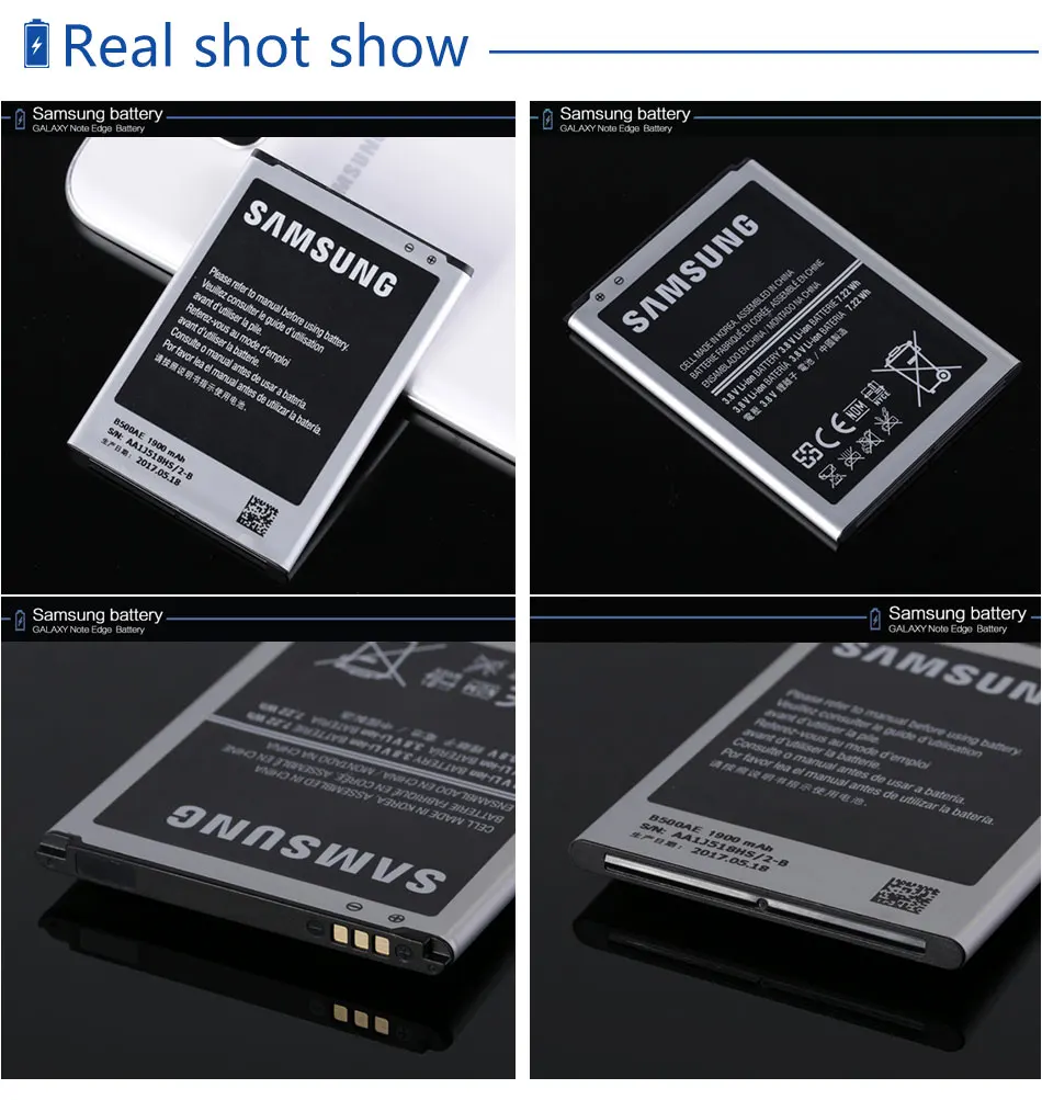 samsung Батарея для samsung Galaxy S4 мини i9195 i9190 i9192 i9197 i9198 I435 I257 E370K B500BE 4 Pin с NFC 1900 мАч