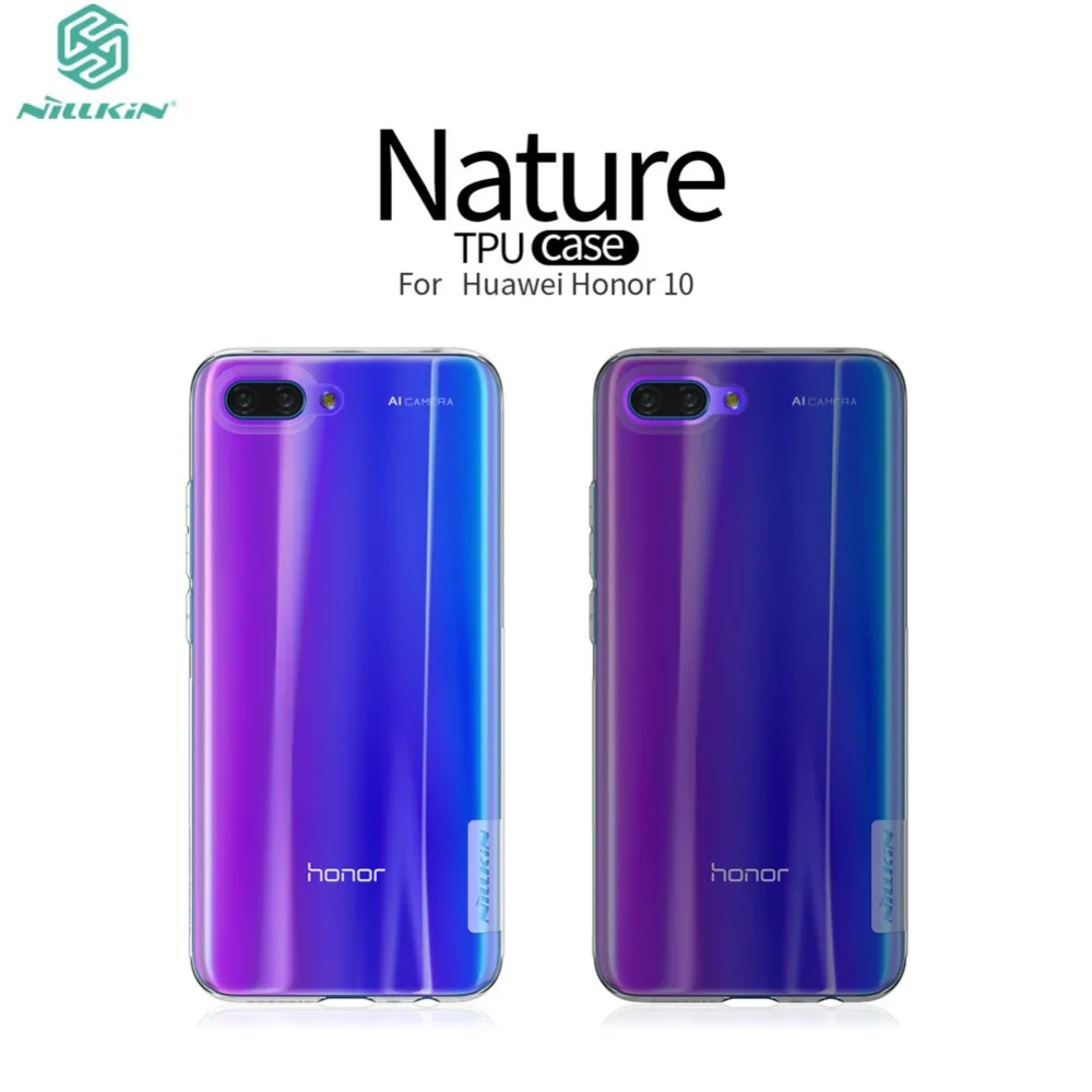 

NILLKIN Nature TPU case For Huawei Honor 10 Ultra Thin Soft Transparent Silicone Case Cover For Huawei Honor 10 Phone Bag Cases