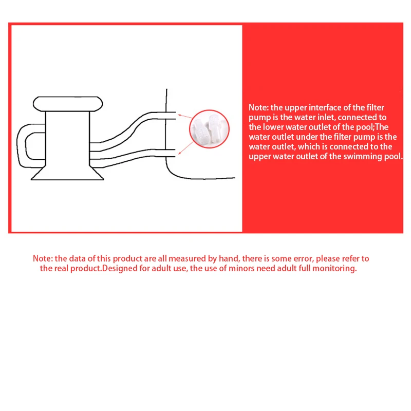 Фильтр для бассейна, насос, прочный многоразовый фильтр для бассейна, насос для очистки воды, простая установка, Электрический фильтр, насос