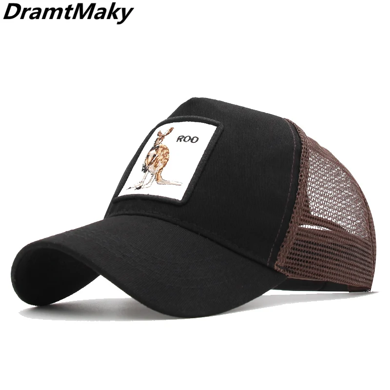 hat with kangaroo logo