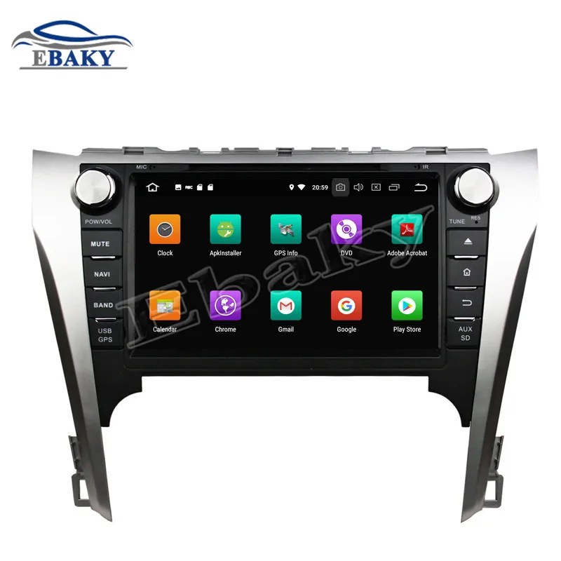 Flash Deal NaviTopia 8inch 4GB RAM 64GB ROM Octa Core Android 9.0 Car DVD Player For Toyota CAMRY 2012/GPS Navigation 2