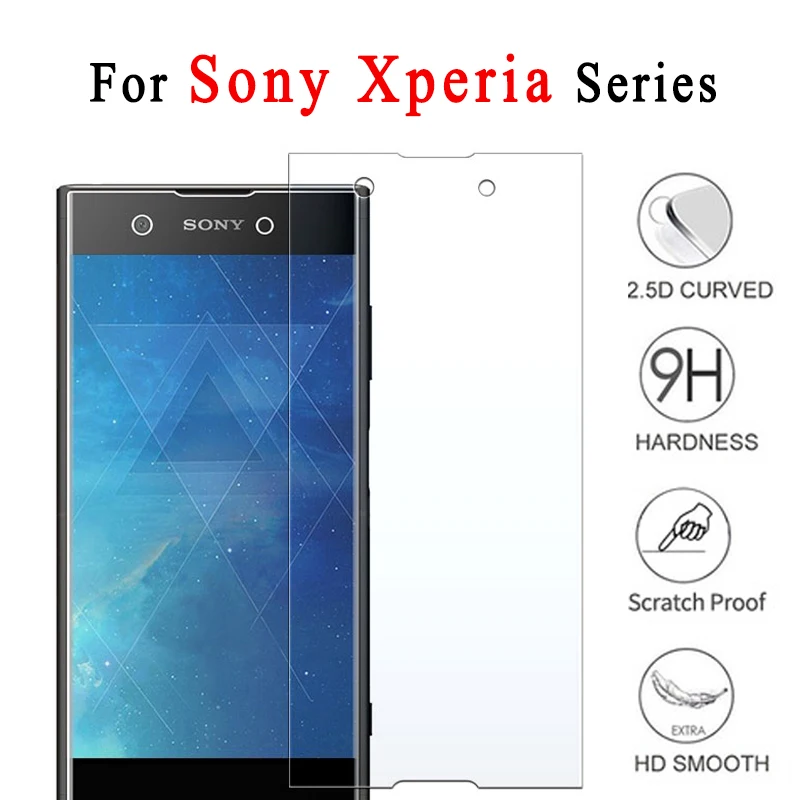 Для sony xperia xa1 Защита экрана для xa2 стекло закаленное xa 1 2 plus Ультра Защитная пленка