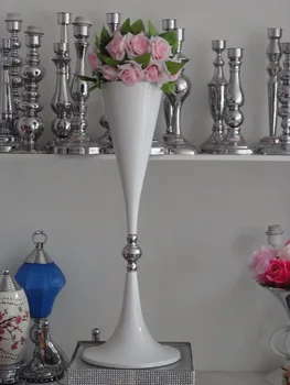 

69cm( 27") White Wedding flower vase Wedding decoration 10pcs/lot