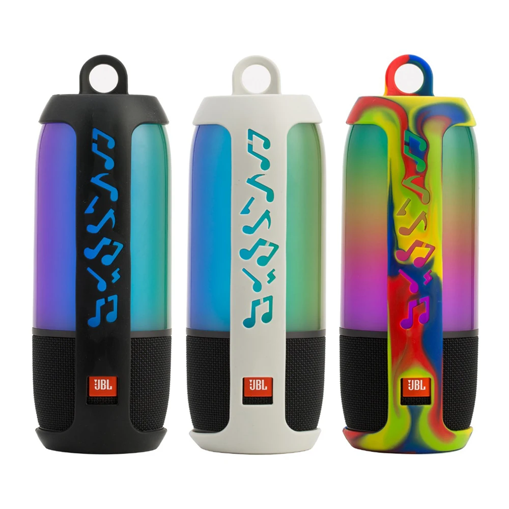 Caixa de Armazenamento Bolsa + Silicone Capa para Jbl Bluetooth para Jbl 2 em 1 Dura Levar Zíper Macio Case Pulso 3 Alto-falante Pulse3 Coluna Eva - Image 6
