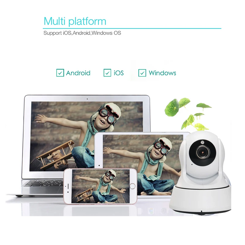 Onvif 720P ip камера беспроводная Wi Fi CCTV видеонаблюдения HD для помещения