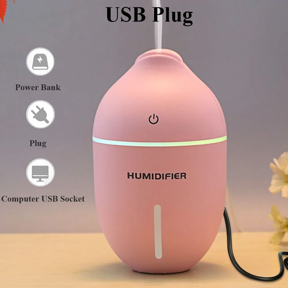 300MLAroma диффузор эфирного масла мини USB увлажнитель воздуха портативный