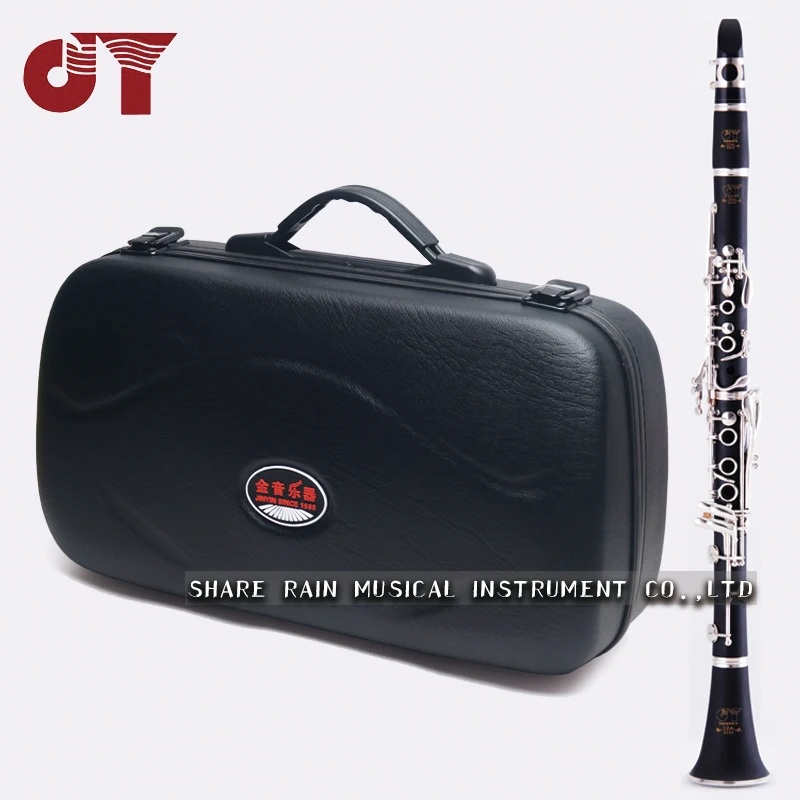 Official authorization JINYIN Clarinet silver plating keyboard down B tune Beginner Level examination JYCL-2000