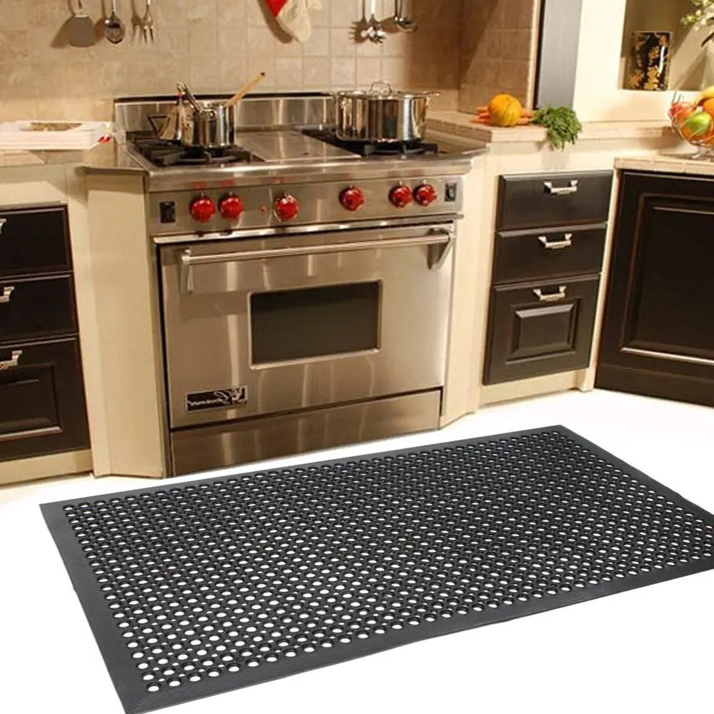 Anti Slip Mat Anti Fatigue Heavy Duty Rubber Floor Mats For Kitchen Accesories Garden Bar Restaurant 