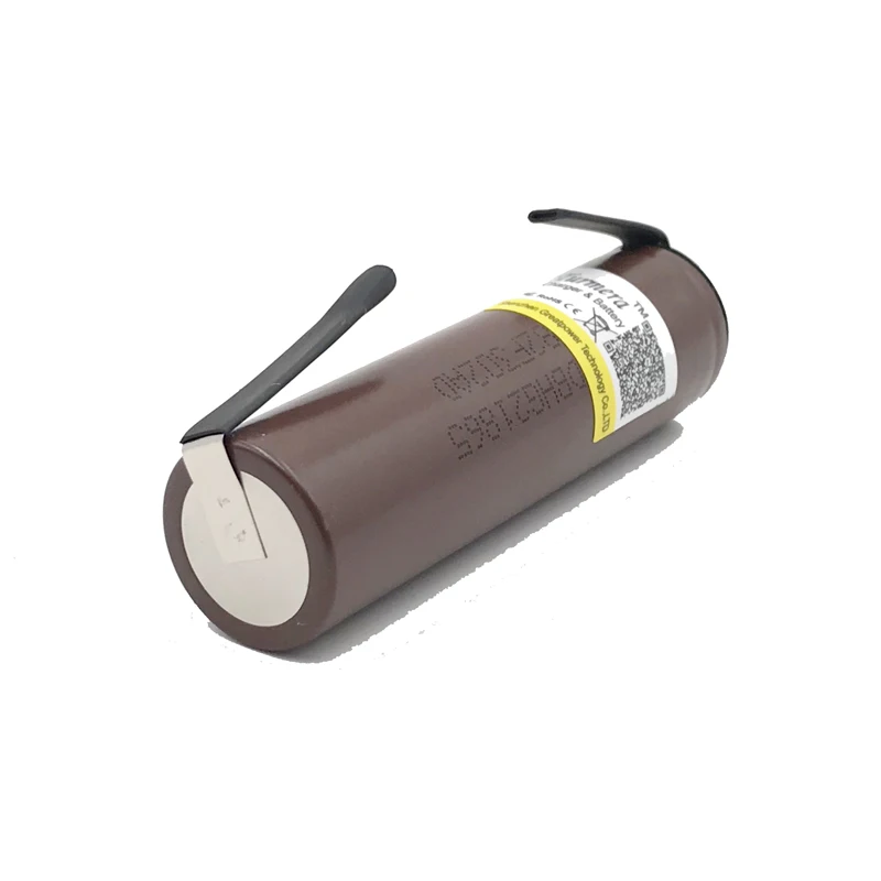 Аккумулятор 18650 HG2 3000mAh перезаряжаемый аккумулятор для электронных сигарет высокоразрядный, 30A высокий ток+ DIY никель inr18650 hg2