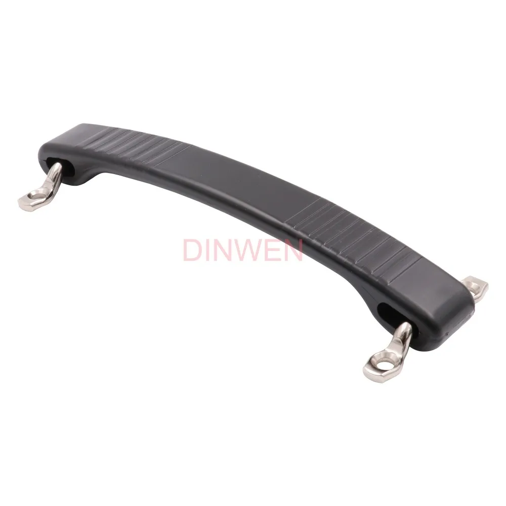 180*25 мм винтажный резиновый ремешок с ручкой DOGBONE для Hi-Fi аудио Fender гитарный усилитель динамик шкаф черный коричневый