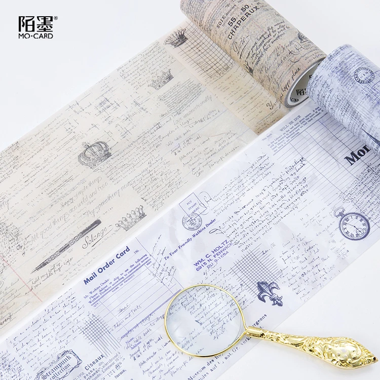

2PCS/LOT Back to the ancient time series 10cm albums diary DIY decorative paper tape masking tape washi tape