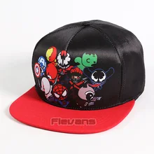 Marvel Супер Герои печати кепки s Регулируемые спортивные шапки бейсбольная кепка хип хоп шапки для мужчин мальчик женщина
