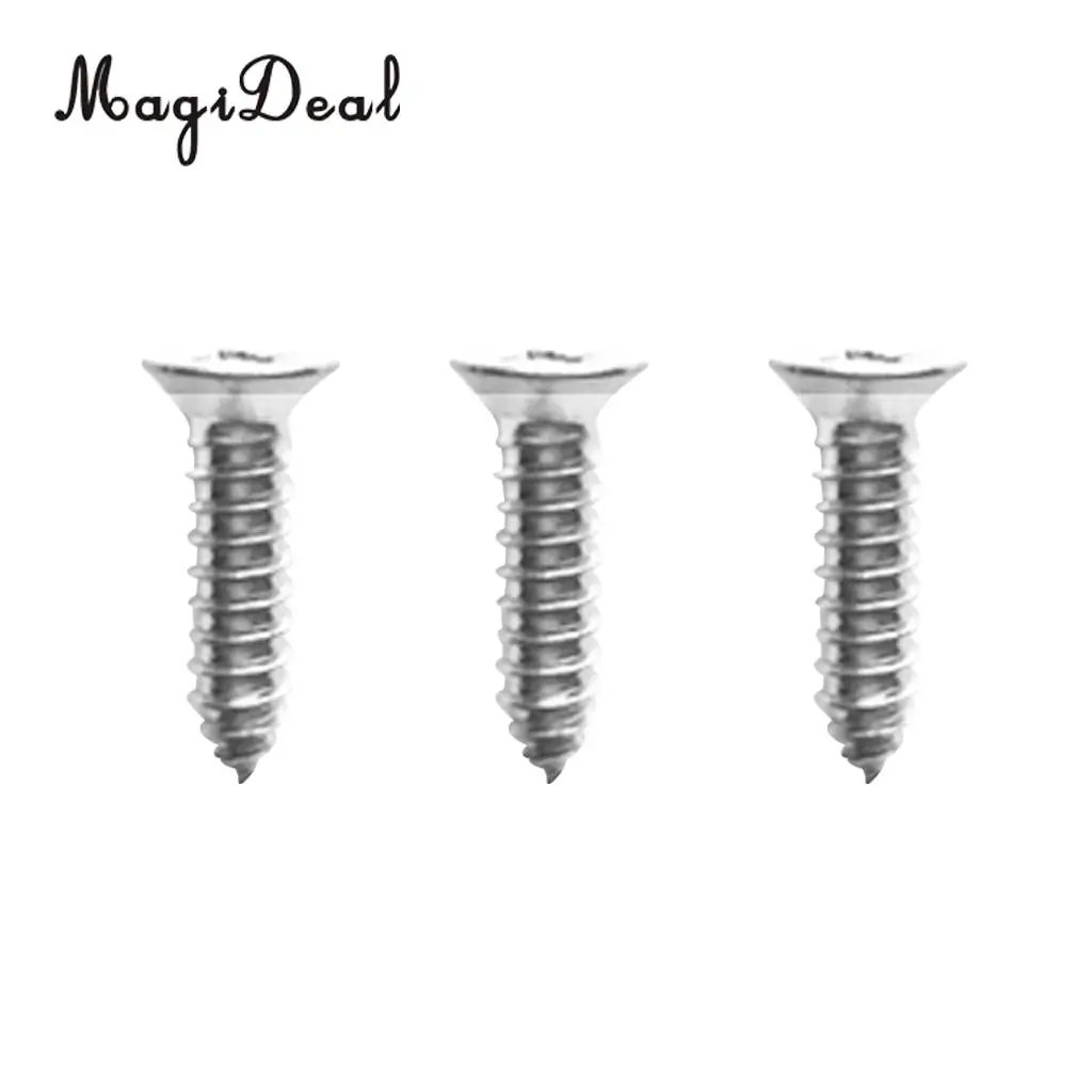 MagiDeal 4 Pieces Flush Mount Fishing Boat Rod Holder Bracket with  Cover, Kayak Box Fishing Tackle Accessory Tool