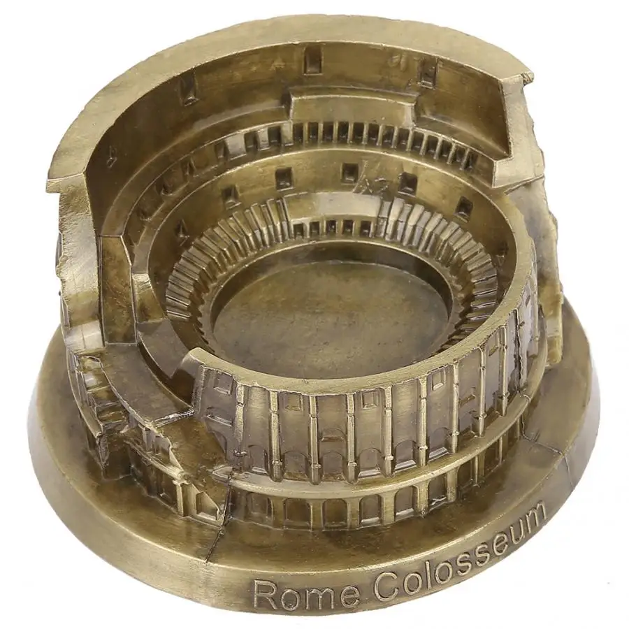 

Stone Vintage Roman Colosseum Model Miniature Roman Colosseum Arts Craft Office Decoration Home Decoration