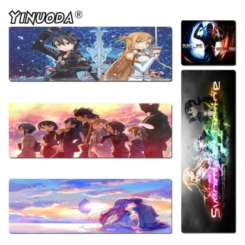 

Yinuoda Sword Art Keyboard Gaming MousePads Size 30x60cm and 40x90cm Gaming Mousepads