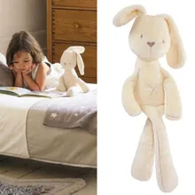 Christmas Gift Registered Mail Hot Sale Cute Baby Kids Animal Rabbit Sleeping Comfort Doll Plush Toy Lovely Monkey