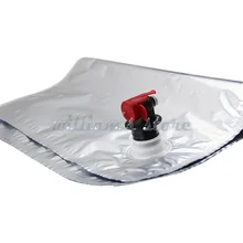 100 шт мешок в коробке Биб мешок 3 литра вина сумки W/38 мм Винт