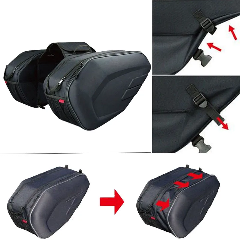 Motorcycle Bag Saddlebag Travel Knight Rider for Yamaha For BMW Kawasaki Waterproof saddle bag For Triumph Bonneville