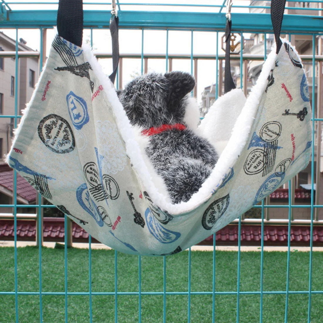 PETFORU 27*27 см маленькая животное хомяк гамак подвесная клетка для кровати XS|Клетки| |