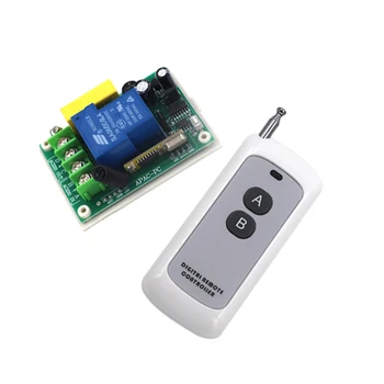 

AC 220v 30A Relay 1CH Wireless RF Remote Control Switch Transmitter+ Receiver 4077