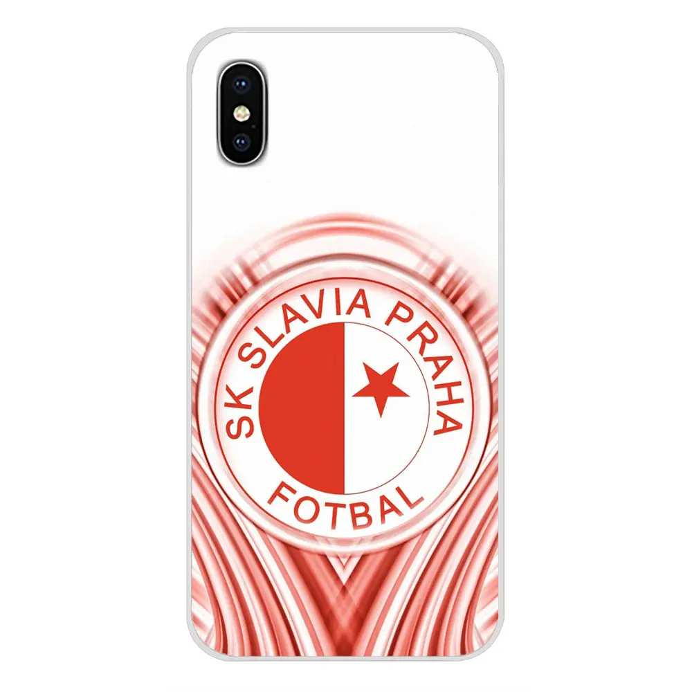 Аксессуары для телефонов Чехлы для Apple iPhone X XR XS MAX 4 4S 5 5S 5C SE 6 6 S 7 8 Plus ipod touch 5 6 Sk Slavia Praha Sports - Цвет: images 11