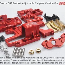 Площадь RC Центр Diff кронштейн Регулируемая версия суппорта для LOSI DBXL(комплект