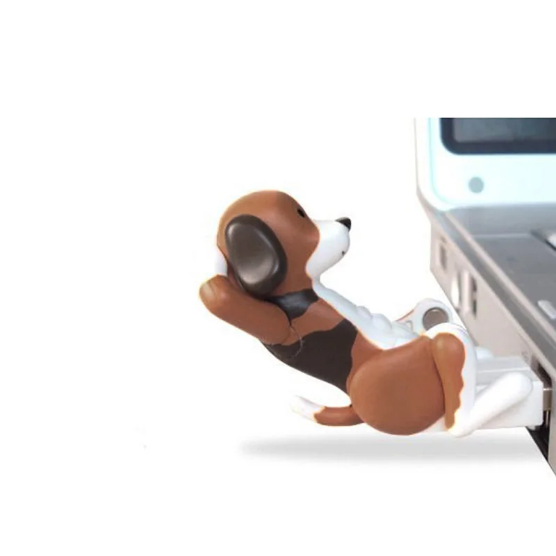 Портативный милый мини USB 2,0 Забавный прыгающий собачий шалун игрушка для собаки снимает давление для офисного работника лучший подарок